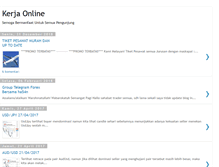 Tablet Screenshot of kerja-ketik-online.blogspot.com