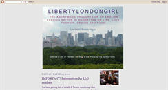 Desktop Screenshot of libertylondongirl.blogspot.com