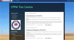 Desktop Screenshot of cppmtrescantos.blogspot.com