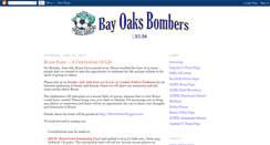 Desktop Screenshot of bayoaks-bombers.blogspot.com