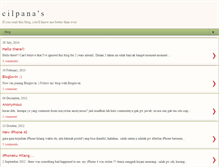 Tablet Screenshot of cilpana.blogspot.com