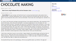 Desktop Screenshot of chocolatemaking.blogspot.com