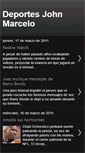 Mobile Screenshot of deportesjhonmarcelo.blogspot.com