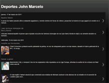 Tablet Screenshot of deportesjhonmarcelo.blogspot.com