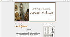 Desktop Screenshot of antiikkiliikeanna-stiina.blogspot.com