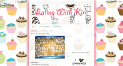 Desktop Screenshot of eatingwithkim.blogspot.com