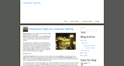 Desktop Screenshot of landscape-lightingonline.blogspot.com