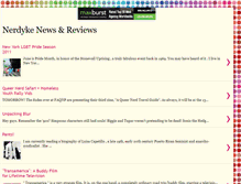 Tablet Screenshot of nerdyke.blogspot.com