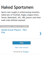 Mobile Screenshot of naked-sportsmen.blogspot.com
