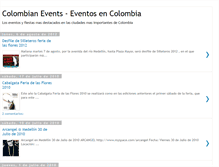 Tablet Screenshot of colombianevents.blogspot.com