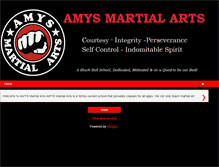 Tablet Screenshot of amysmartialarts.blogspot.com