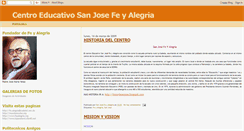 Desktop Screenshot of centrosanjosefeyalegria.blogspot.com