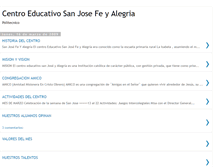 Tablet Screenshot of centrosanjosefeyalegria.blogspot.com