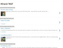 Tablet Screenshot of ourmiraclewolf.blogspot.com