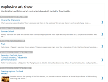 Tablet Screenshot of explosivoartshow.blogspot.com