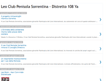 Tablet Screenshot of leoclubpenisolasorrentina.blogspot.com