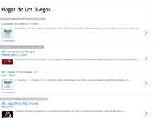 Tablet Screenshot of hogarjuegos.blogspot.com