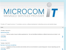 Tablet Screenshot of microcomit.blogspot.com