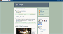 Desktop Screenshot of jahblessed.blogspot.com