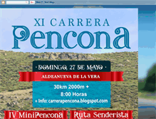 Tablet Screenshot of carrerapencona.blogspot.com