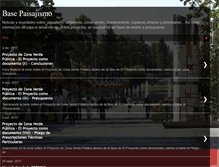 Tablet Screenshot of basepaisajismo.blogspot.com