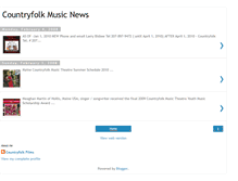 Tablet Screenshot of countryfolkmusicnews.blogspot.com