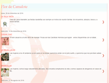 Tablet Screenshot of flordecamalote.blogspot.com