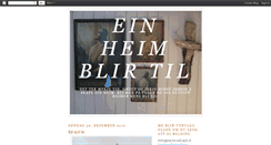 Desktop Screenshot of einheimblirtil.blogspot.com