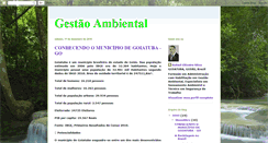Desktop Screenshot of gestaoambiental01.blogspot.com