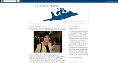 Desktop Screenshot of followingfrances.blogspot.com