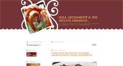 Desktop Screenshot of golapeccatopreferito.blogspot.com