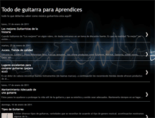 Tablet Screenshot of guitarraparaaprendices.blogspot.com