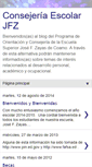 Mobile Screenshot of consejeriaescolarjfz.blogspot.com