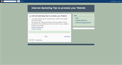 Desktop Screenshot of marketingmyblog.blogspot.com