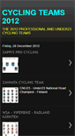 Mobile Screenshot of cyclingteams2012.blogspot.com