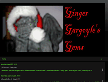 Tablet Screenshot of gingergargoyle.blogspot.com