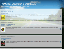 Tablet Screenshot of hombreculturaysociedad.blogspot.com