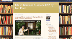 Desktop Screenshot of lifeinbozemanmontanabylouponti.blogspot.com