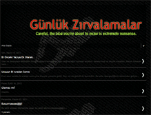 Tablet Screenshot of gunlukzirvalamalar.blogspot.com