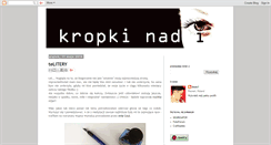 Desktop Screenshot of kropkinadi.blogspot.com