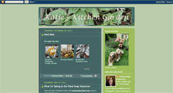 Desktop Screenshot of katieskitchengarden.blogspot.com