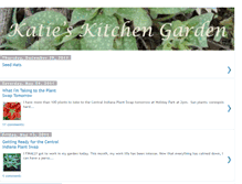 Tablet Screenshot of katieskitchengarden.blogspot.com