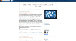 Desktop Screenshot of pervasivemediaethics.blogspot.com