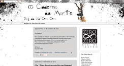 Desktop Screenshot of cadernodamorte.blogspot.com