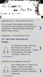Mobile Screenshot of cadernodamorte.blogspot.com