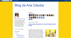 Desktop Screenshot of anaclaudiadooasis.blogspot.com