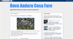 Desktop Screenshot of doveandarecosafare.blogspot.com