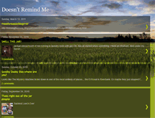 Tablet Screenshot of doesntremindme.blogspot.com