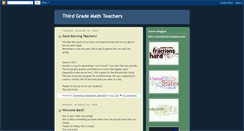 Desktop Screenshot of mc3rdgrade.blogspot.com