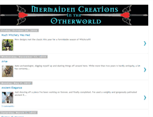 Tablet Screenshot of mermaidencreations.blogspot.com